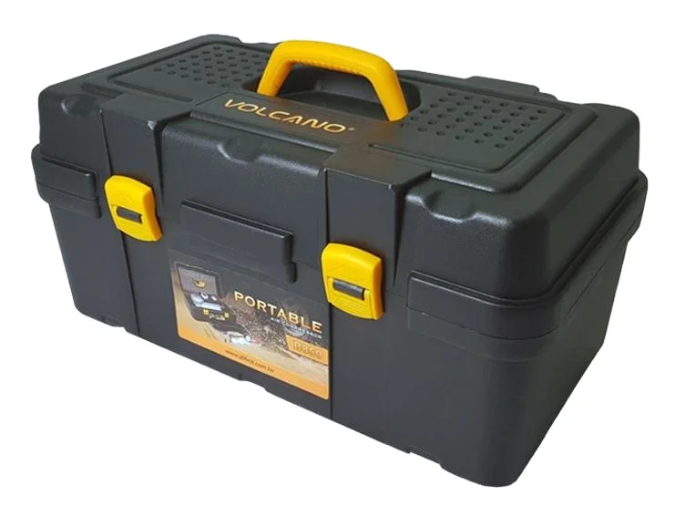 Portable Screw 12V or 24V Heavy Duty Box Tire Inflators Universal Dual Motor Compressor Double Battery Clamp Air Compressor