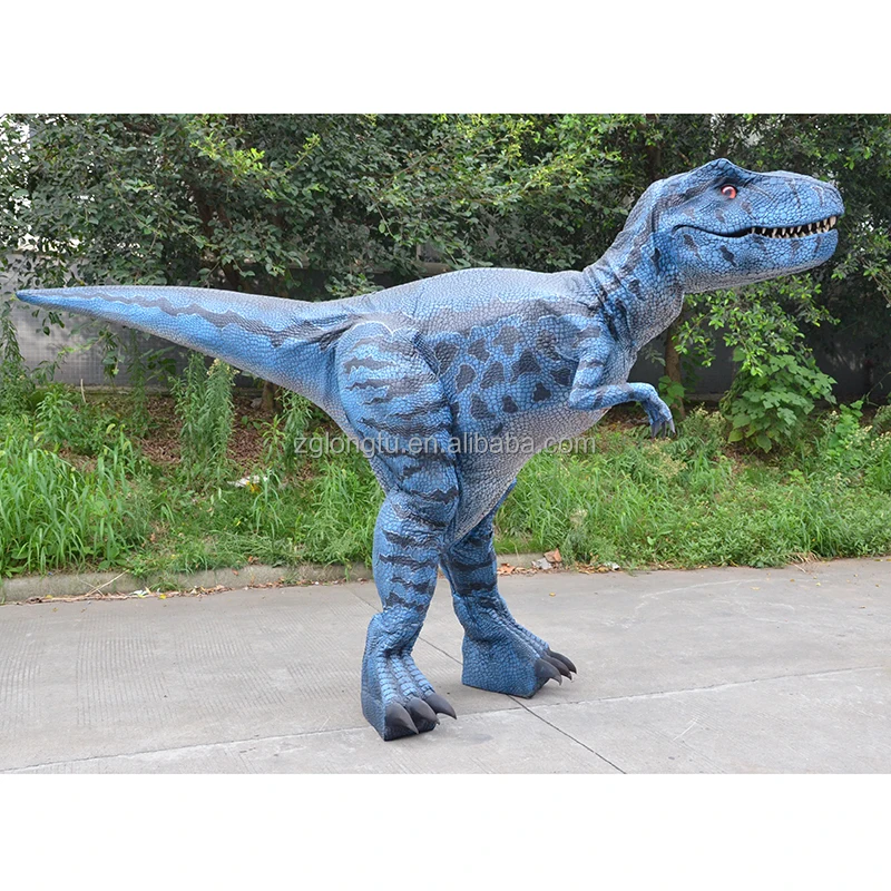 Профессиональный гигантский аниматронный механический Raptor большой реалистичный костюм динозавра