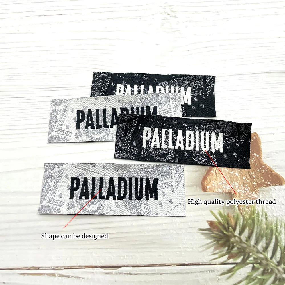 Custom clothing label and logo label weaving custom clothing accessories processing machine label weaving machine supplier