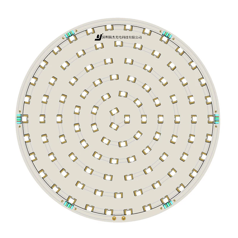Factory customized DOB led pcb board 50w light source led chip on boards led panel