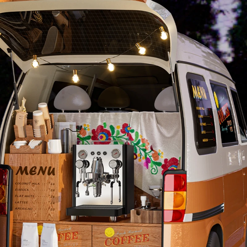 Stainless Steel Commercial Coffee Making Machine Automatic Cappuccino Espresso Coffee Machine With Milk Frother