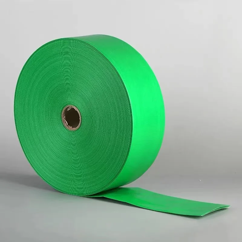 China Made Farm Irrigation Plastic Weaving Spray Soft Irrigation Layflat Tape Making Machine Watering Tape Production Line