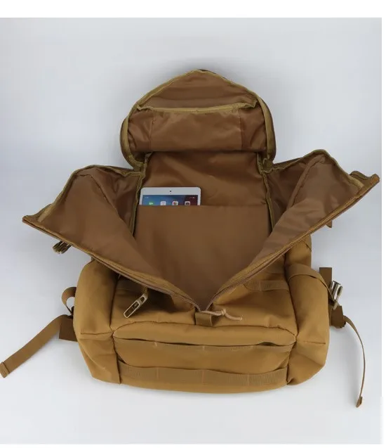 Waterproof Nylon 45L Mystery Outdoor Tactical Daypack Camo Molle Packs 2 Day Backpack Camera