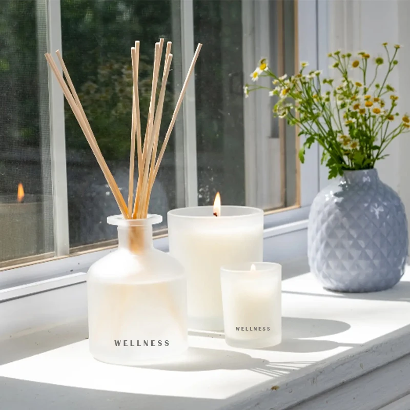 Custom floral aromatherapy lasting air purification reed diffuser