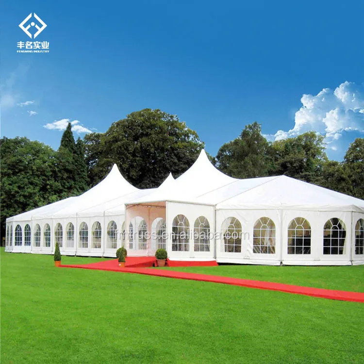 Modern Clear Roof Wedding Tents Transparent Party Event Wedding Glass Wall Atrium Tent for Commercial Ceremony