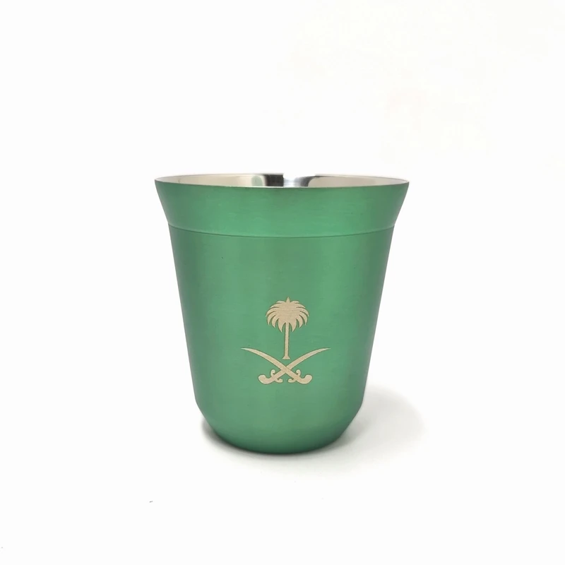 mini 80ml Small Size Double Wall Insulated tea Cups Stainless Steel Espresso Coffee Cups