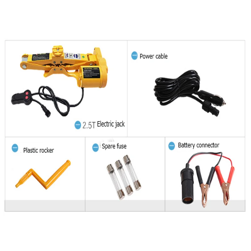 Fostar OEM CE ISO Certification Workshop Garage Automatic Electric Truck Car Jack 5 Ton 12V Kit Hydraulic Car Jack Lift For Sale