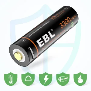  Быстрая зарядка USB перезаряжаемые AA литиевые батареи 1 5 В МВт/ч двойные A
