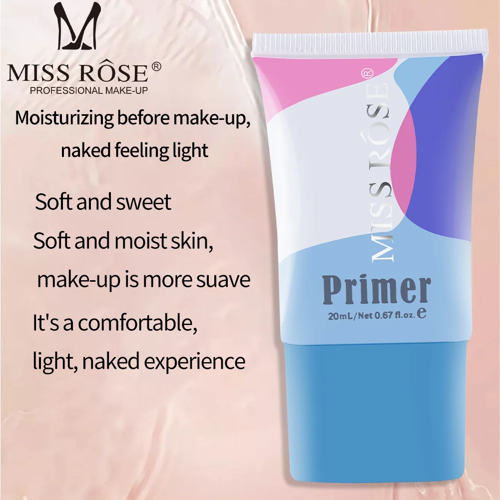  Miss rose pore minimizing primer eye face moisturizing hydrating invisible pores isolation make up