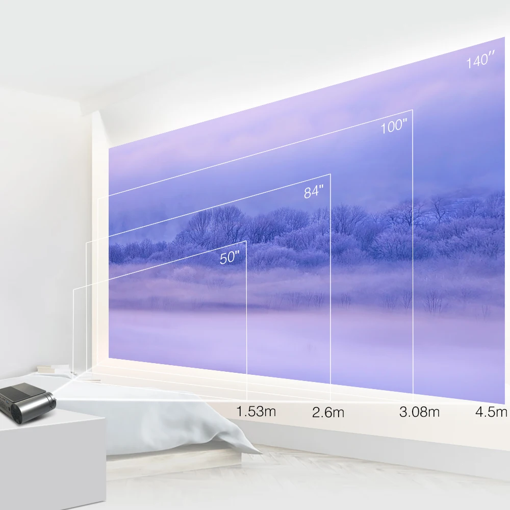 16Year Factory BYINTEK K9 Portable Small Multi-screen Mini Projector LED LCD For Home Cinema Moving Gaming Proyector