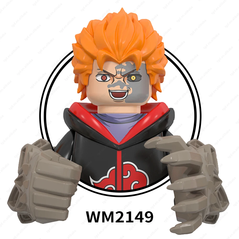 WM6113  Japanese Animation Hohzuki Suigetsu Jyuugo Mitsuki Figures Gifts Puzzle  Building Block Sets Educational Anime Toys Kids