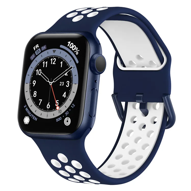 XY Band Silicone Watchband Sport fit armband vulcanized rubber i watch strap buckle designer silicon for apple watch bands