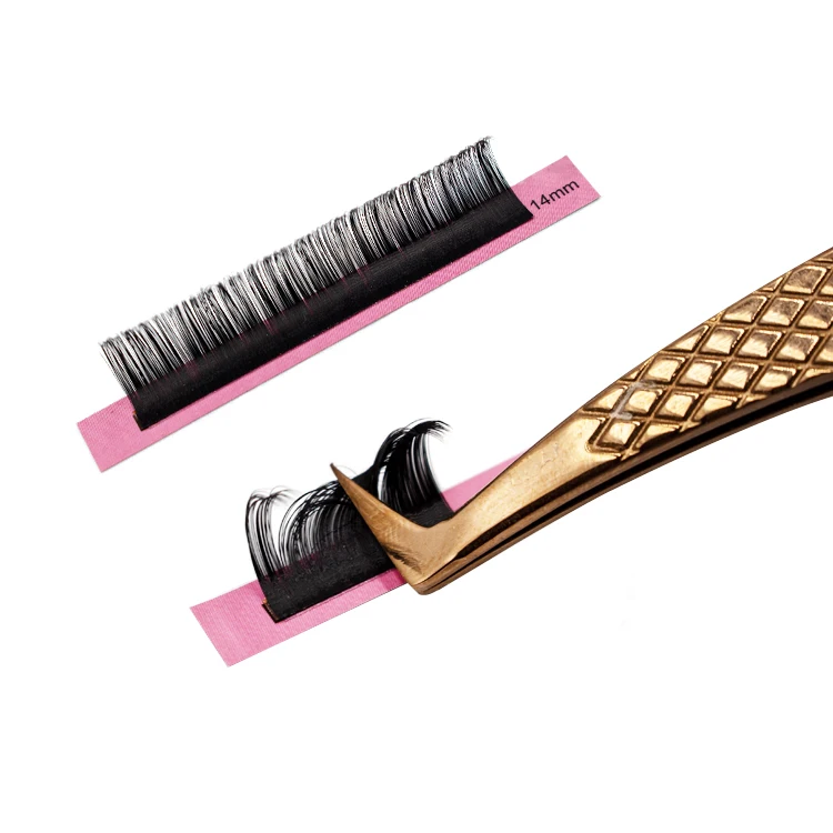 Anrolash 2021 New Eyelash Extension Cashmere Volume Lash Extensions Trays 20-25Mm Faux Mink Individual Lashes