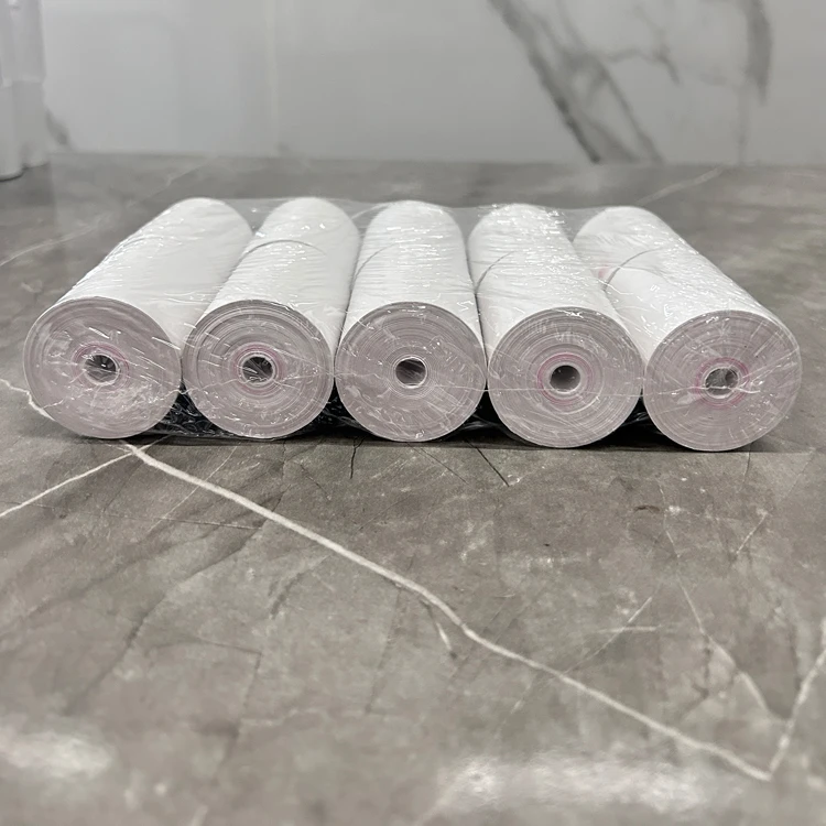 Wholesale thermal paper 57*40 cash register paper 70g high quality professional manufacturer thermal pos paper roll coreless
