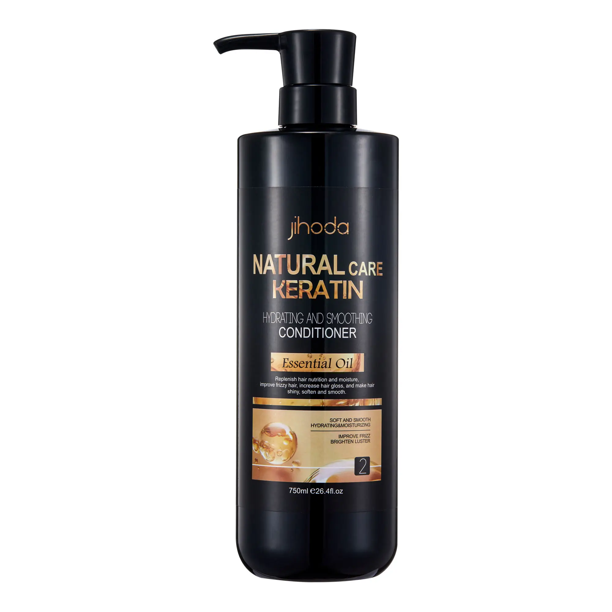 Shampoo Wholesale Jihoda Natural Care Hydrating and Smooth Essential Oil Conditioner Argan Oil Conditioner