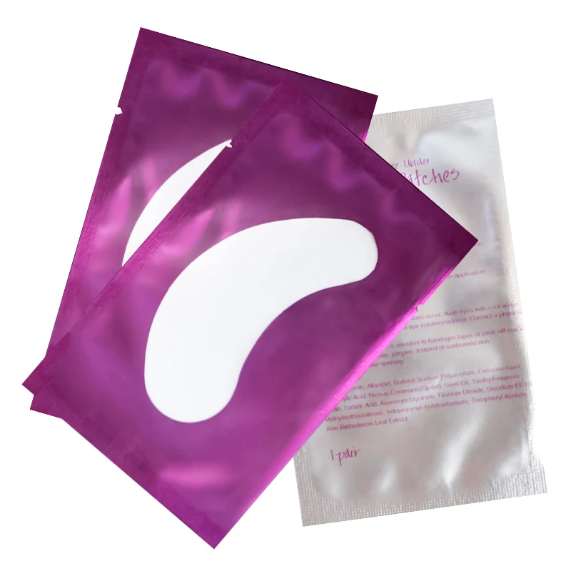Гидрогелевые патчи для глаз для подтяжки ресниц и наращивания ресниц OEM ODM оптовая цена одноразовый мешок хлопковые темные инструменты