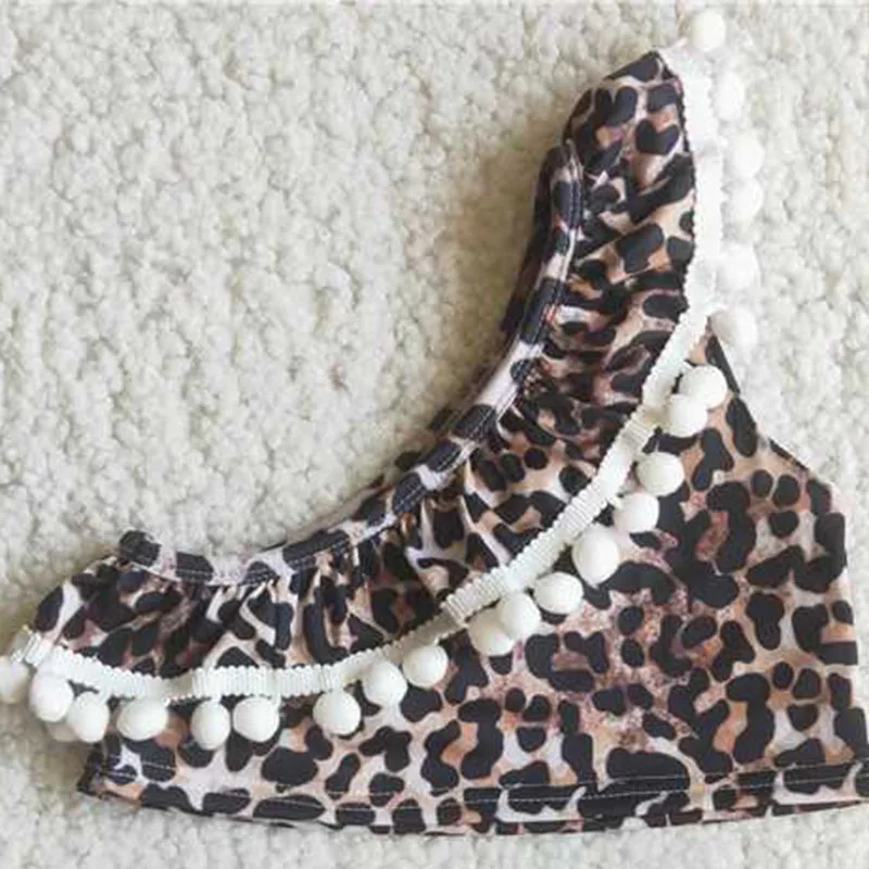 Toddler girls New summer fashion leopard print swimsuit baby girls Boutique Swimwear children Swim Clothes Bathing suit
