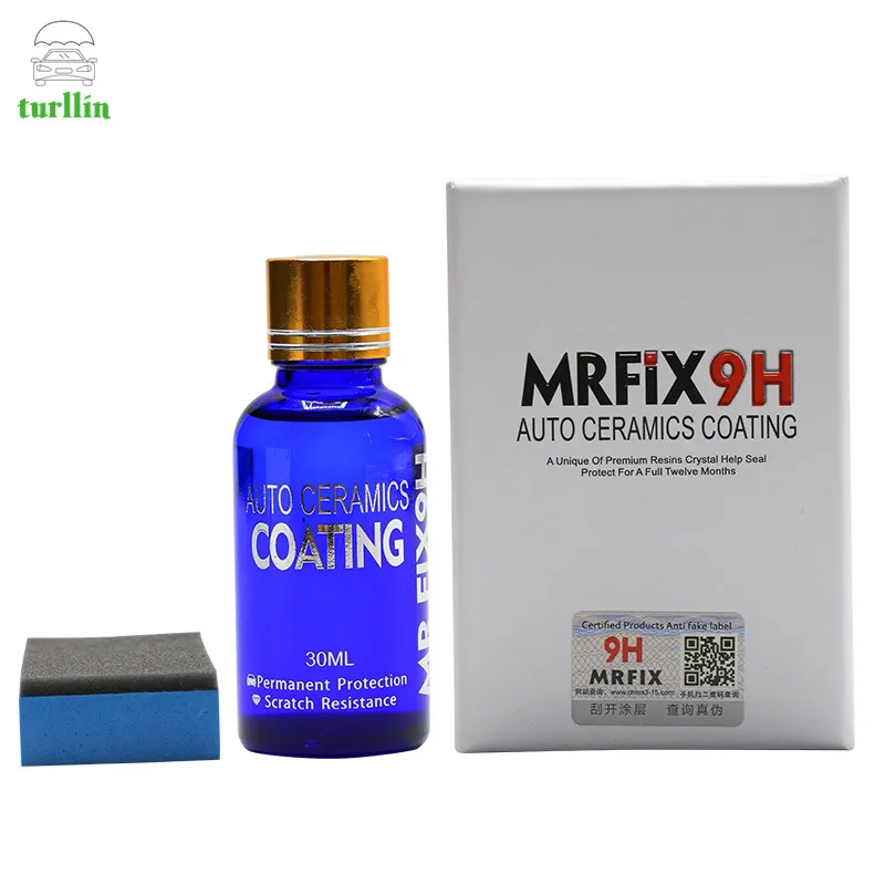 Нано-керамическое покрытие Mr Fix 9H для автомобильной краски, автомобильное керамическое нано-покрытие