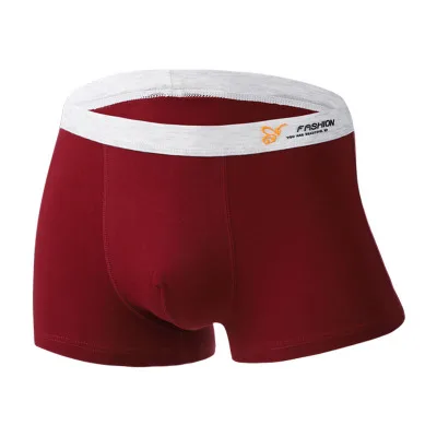 
Custom Knitted Men Underwear Boxers Men 100% Cotton Custom Bulk Boxer Briefs Custom Underwear 