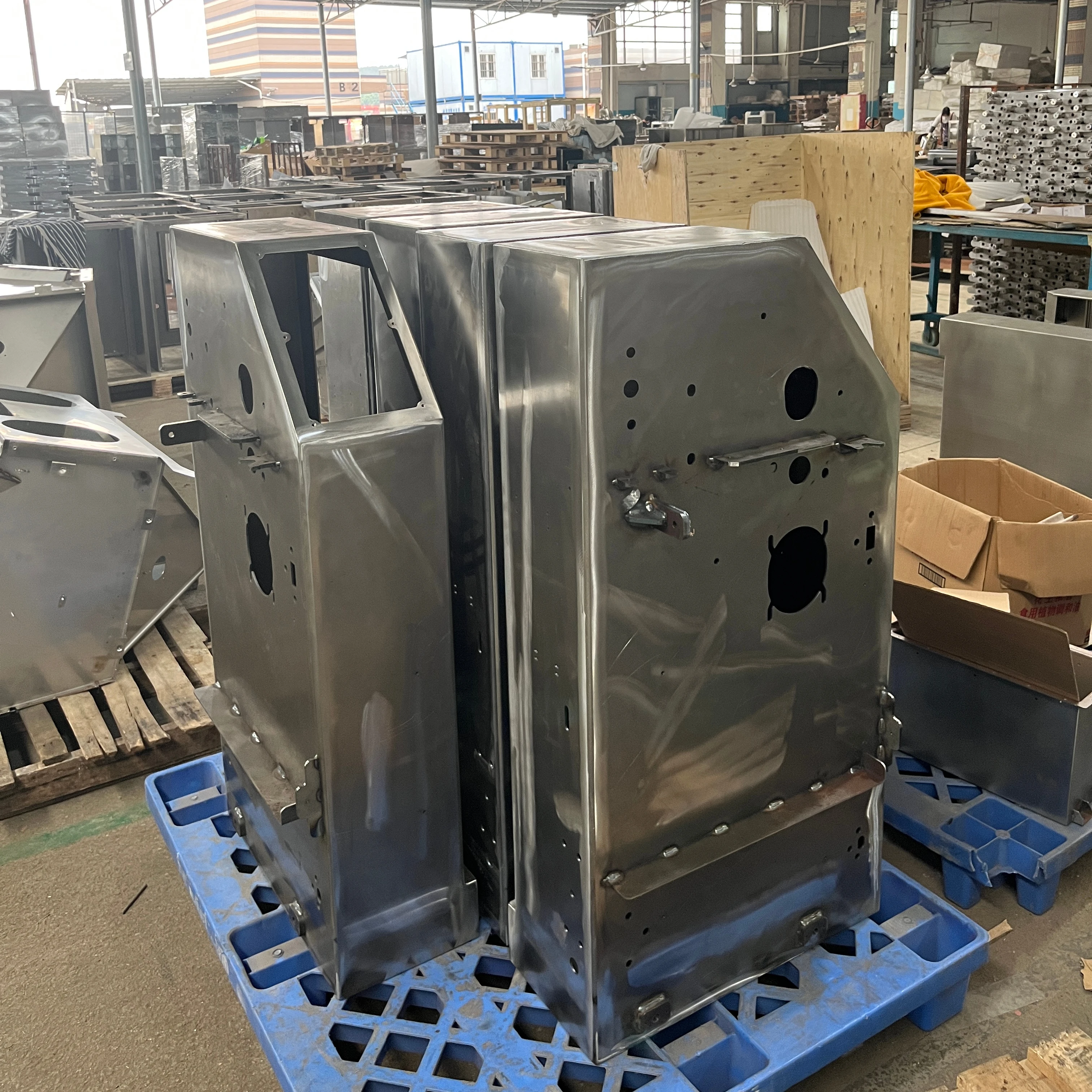 OEM Customized Sheet Metal Fabrication Stainless Laser Cutting Service Sheet Metal Grinding Parts