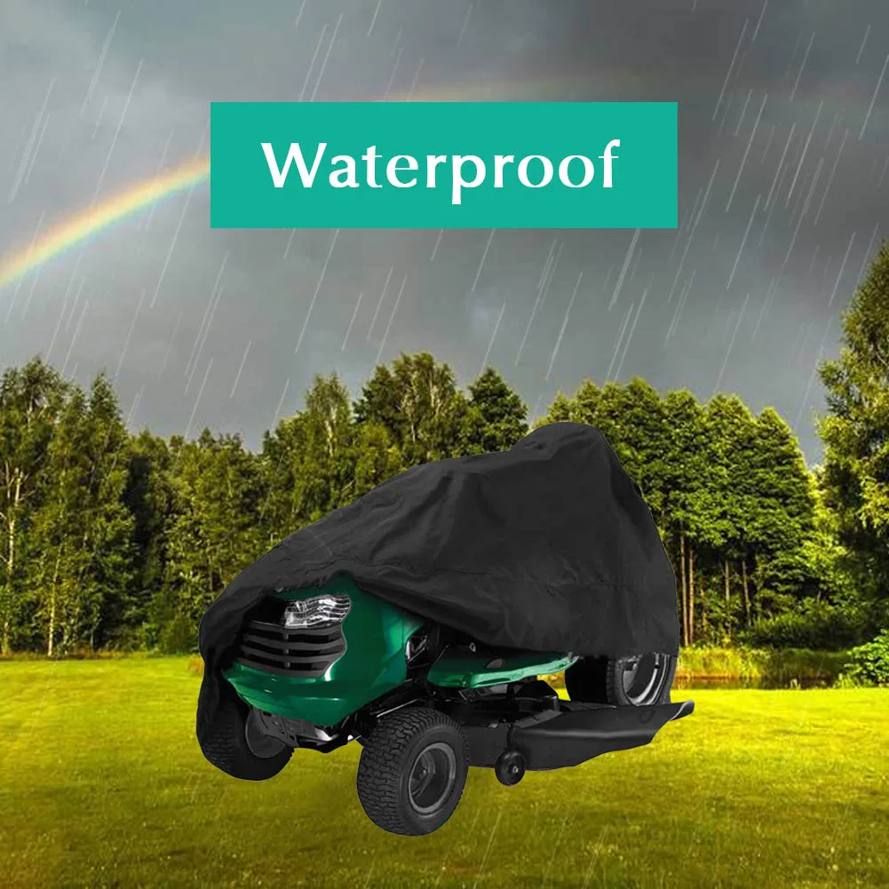 
Garden Waterproof Dustproof UV Protection Patio Riding Lawn Mower Tractor Cover 