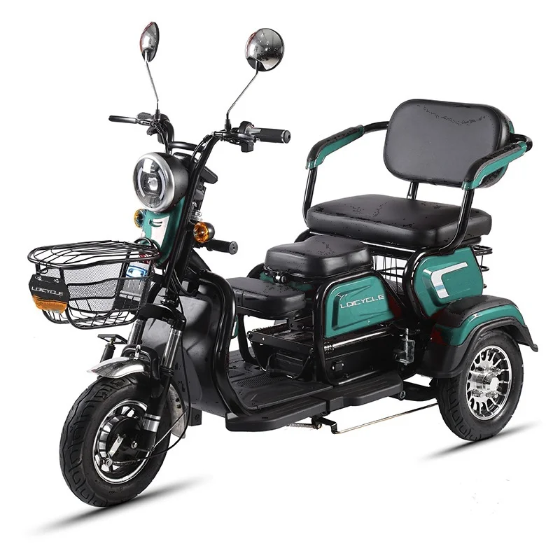 Wholesale New style high quality Electric Tricycle e bike Three-Wheeler for Adult