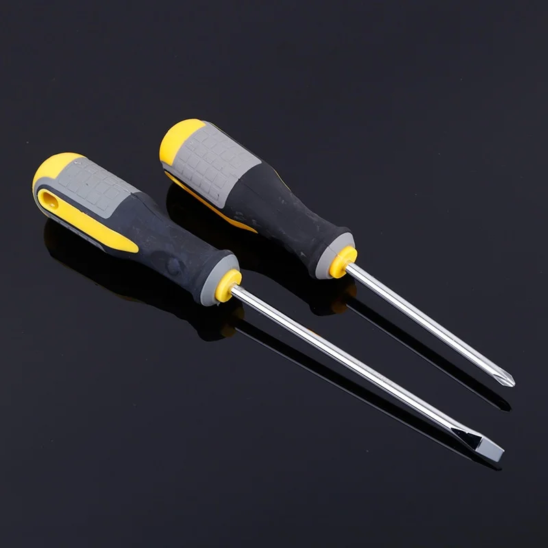 Sanhong Three-Color Handle Screwdriver Set Chromium Vanadium Steel Slotted Phillips Torx Repair Tool with Box Packing