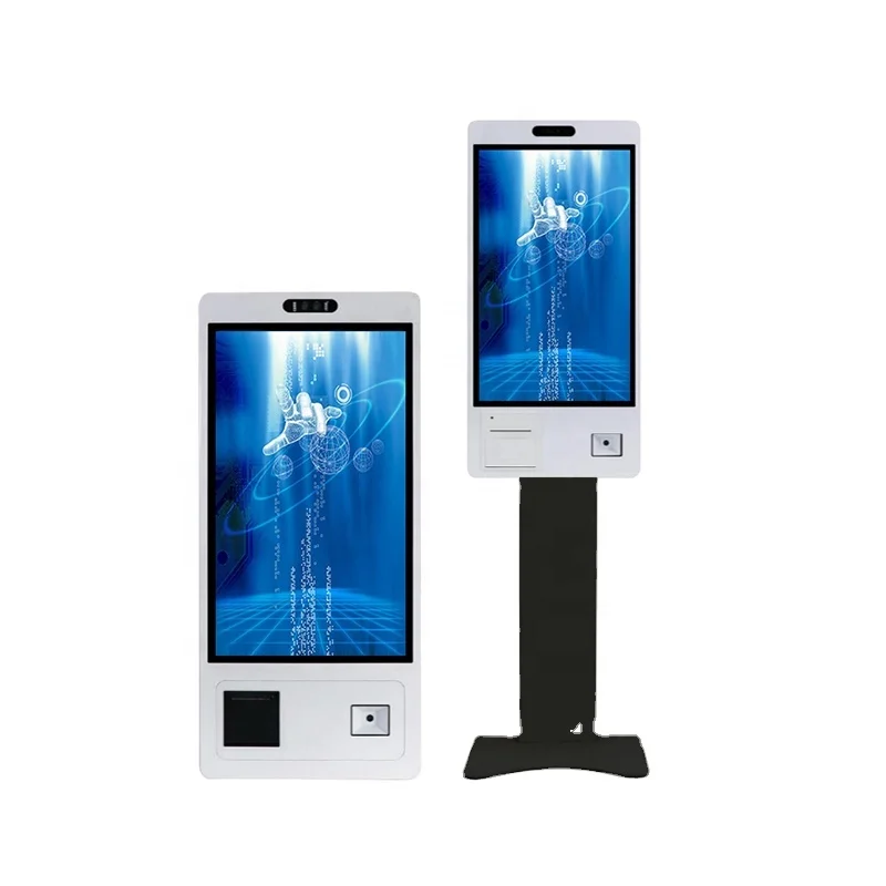 21,5 24 32 дюйма, киоск для автооформления заказа, киоск с сенсорным экраном RFID NFC MSR, стоячие киоски для самостоятельного обслуживания
