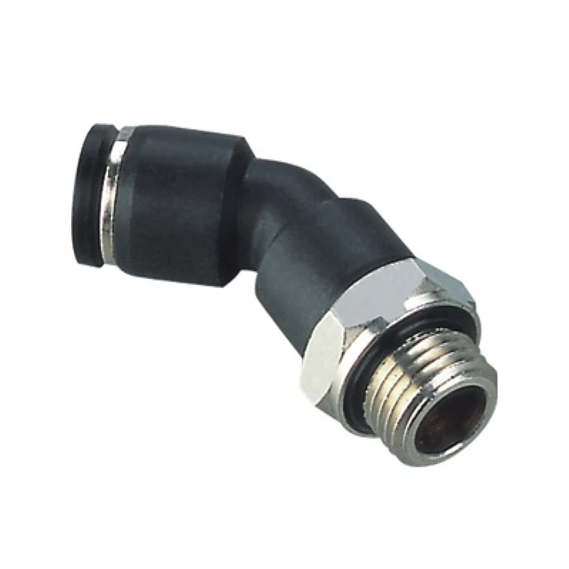 
All Kinds of Pneumatic Fittings Air fittings push in fittings PLH type for pneumatic equipment 