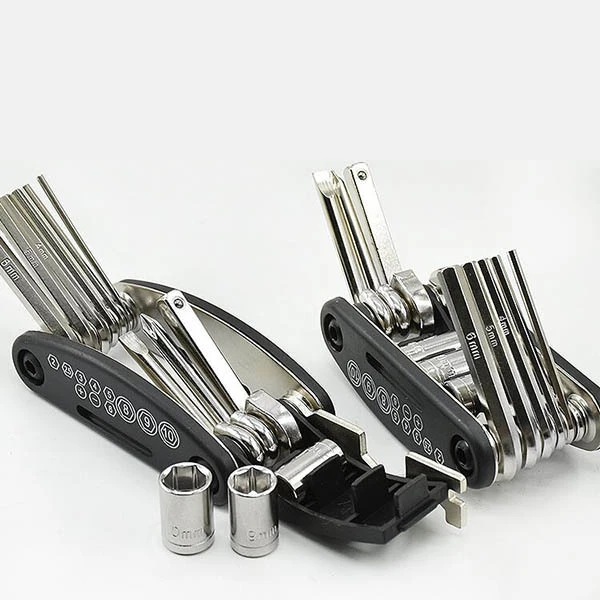 Repair Tool Kits Set Portable 16 In 1 Multi-function Cycling Bicycle Cycle Bike Motorcycle