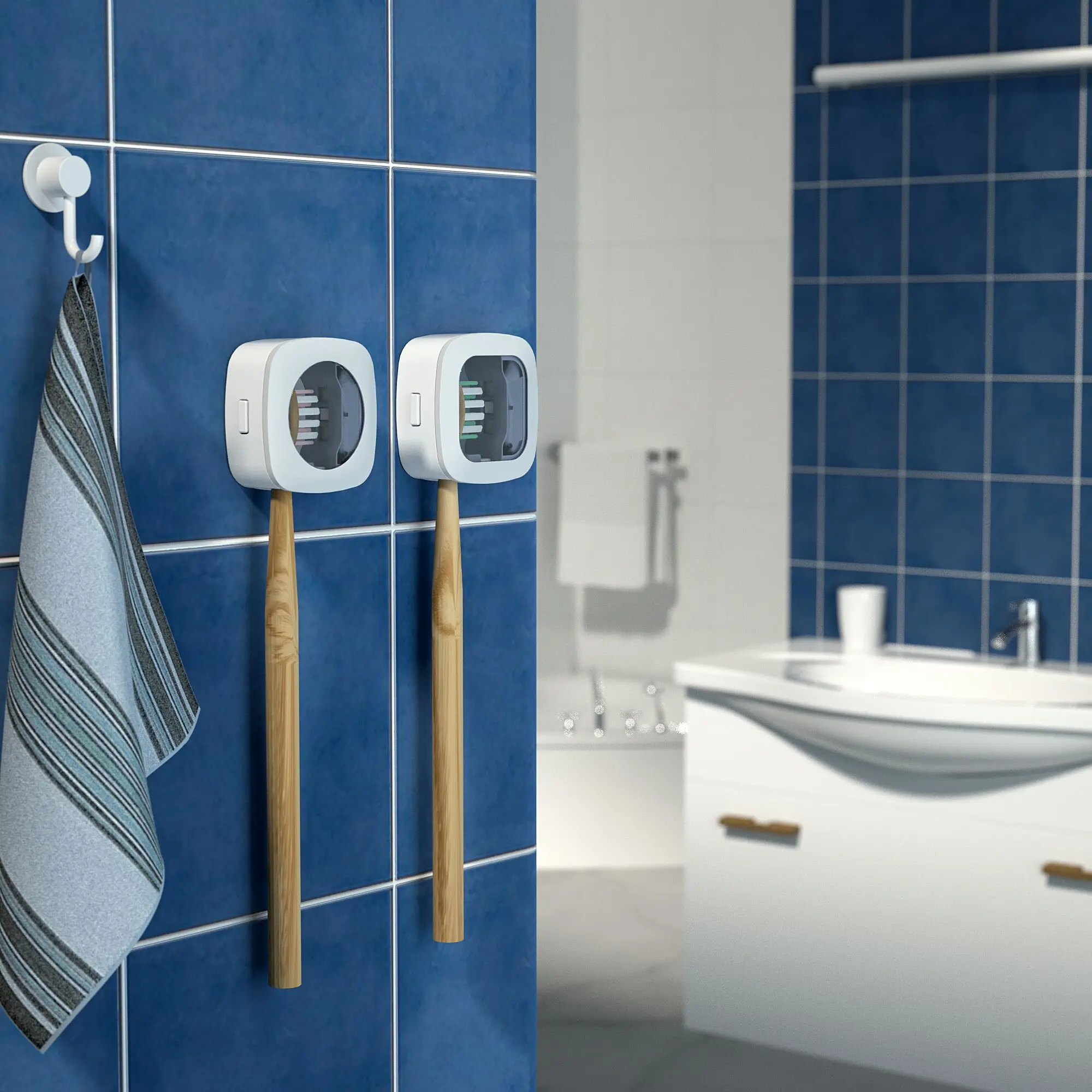 Портативная светодиодная ультрафиолетовая стерилизация зубной щетки, Новое поступление