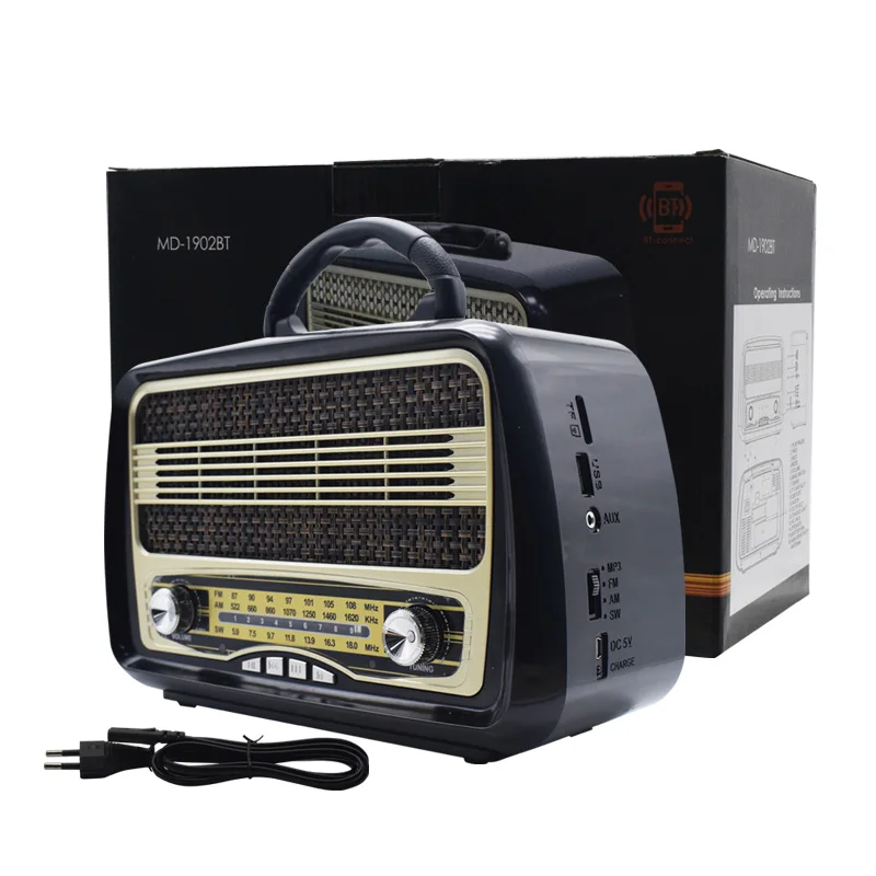 Depuy Synthes Fms Vue Cassette Recorders Mini Radio Transistor Radio with and Big Speaker Standard Earphone Jack High/Low Tone