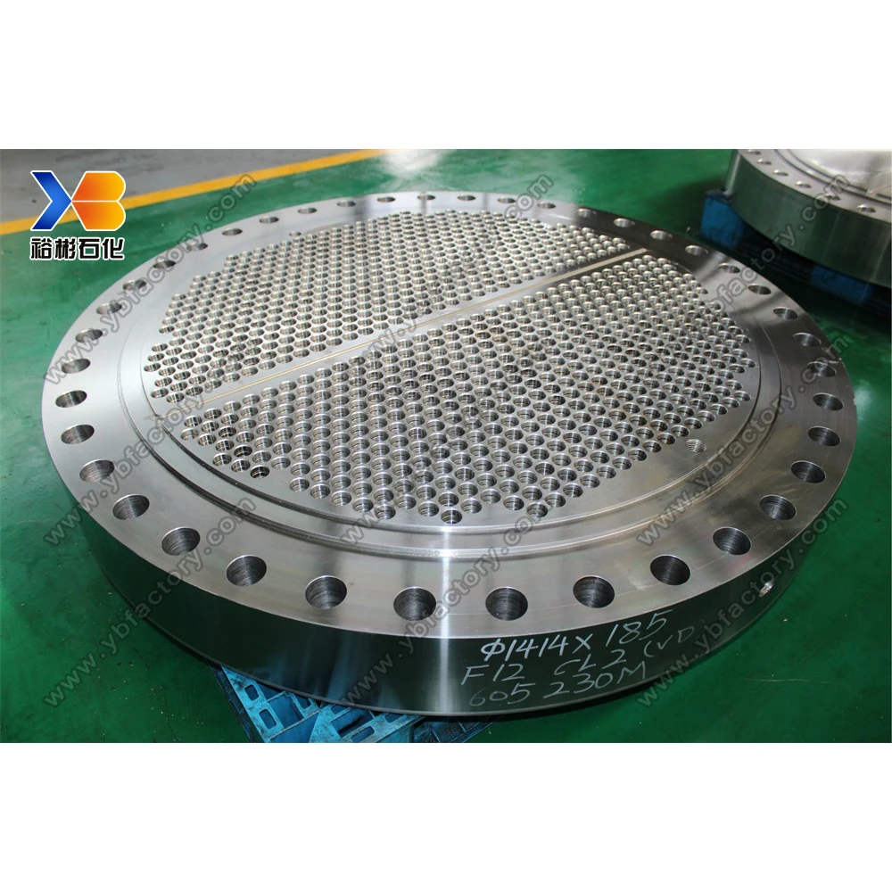 Stainless steel tube sheet, large size tubesheet for heat exchanger