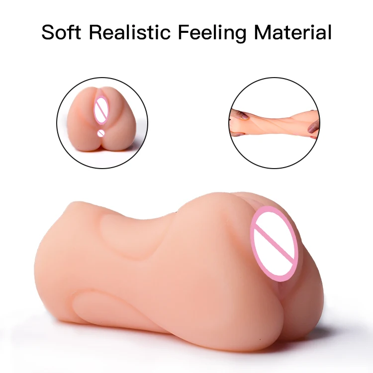 Wholesale Vagina Pussy Male Masturbator Cup Transparent Endurance Training Exercise Vacuum Pocket Masturbation Sex Toys For Men