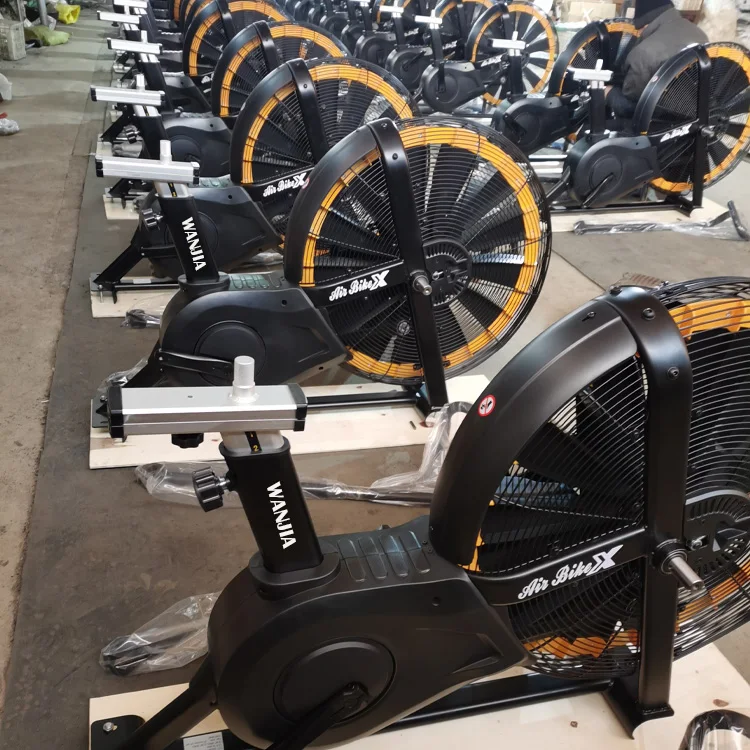 Latest Design Indoor Air Resistance Bike Exercise Bike Heavy Duty Fitness Gym Equipment Commercial Air Bike