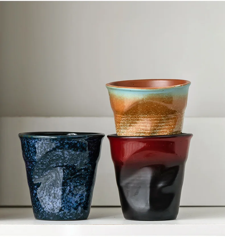 200ml Coffee Cup Ceramic Coffee Cups brown Coffee Cups