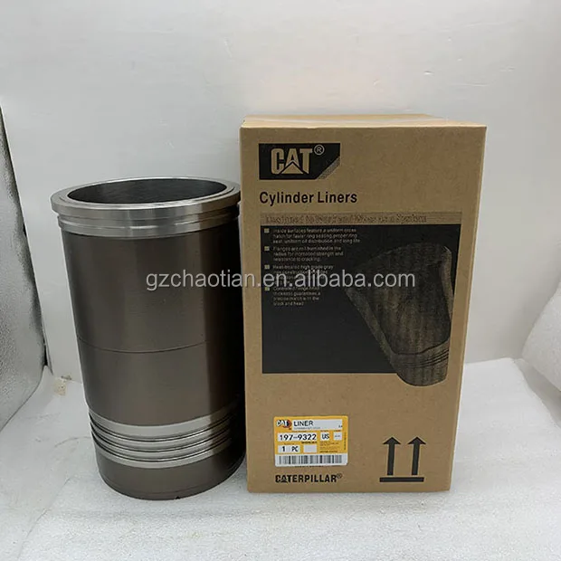 CAT 3406 liner kit 1979322 cylinder liner 168-4540 piston 1W8922 piston ring