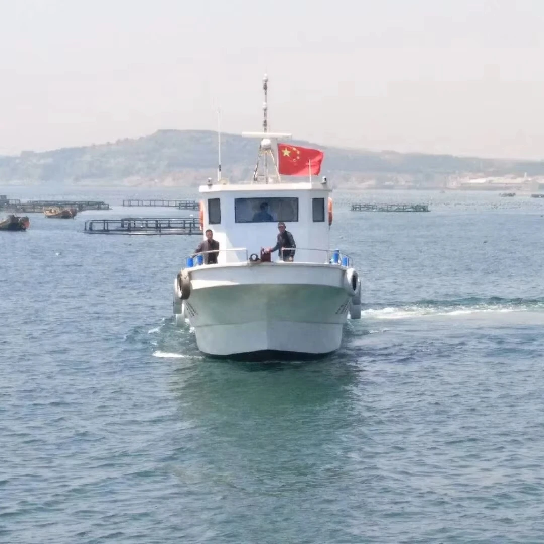 Grandsea 17.3m Steel and Fiberglass Material Commercial Fishing Boat Trawler Fishing Boat