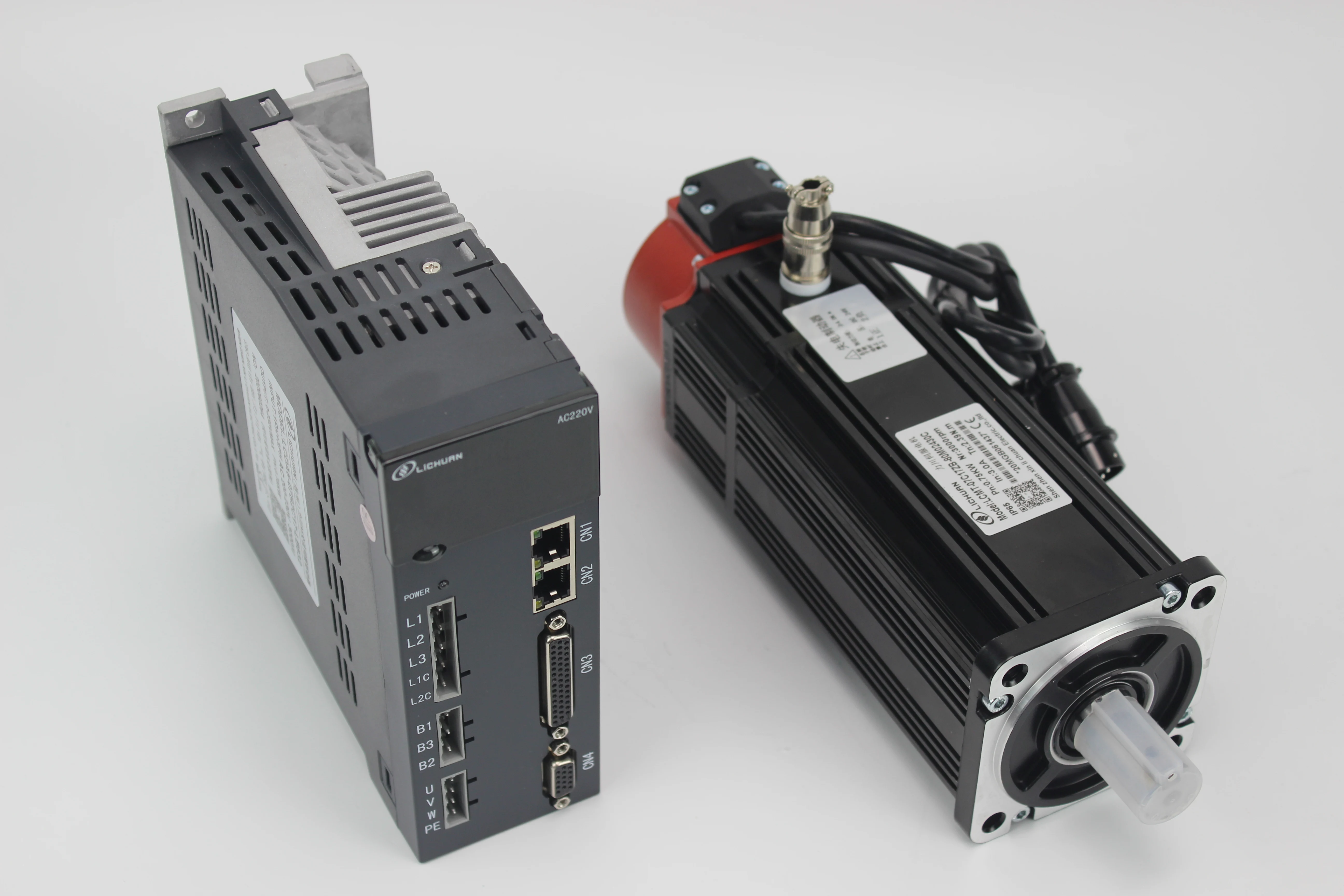  17 бит Nema24 600w 1.91N.M 60 мм 200 ~ 240 В однофазный/3ph Servo Мотор и привод комплект с