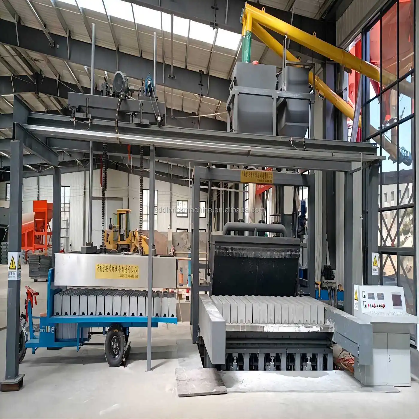 Hot sale brick gypsum blocks making/Factory price block making machine/small scale