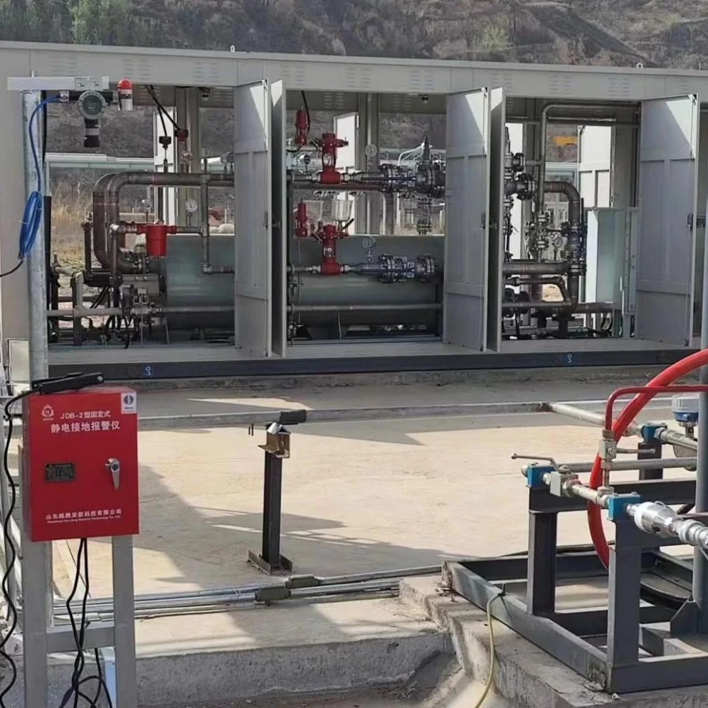 Kimary CNG PRMS PRU 2000-6000 Nm3/h Gas Metering System and Mobile Daughter Station