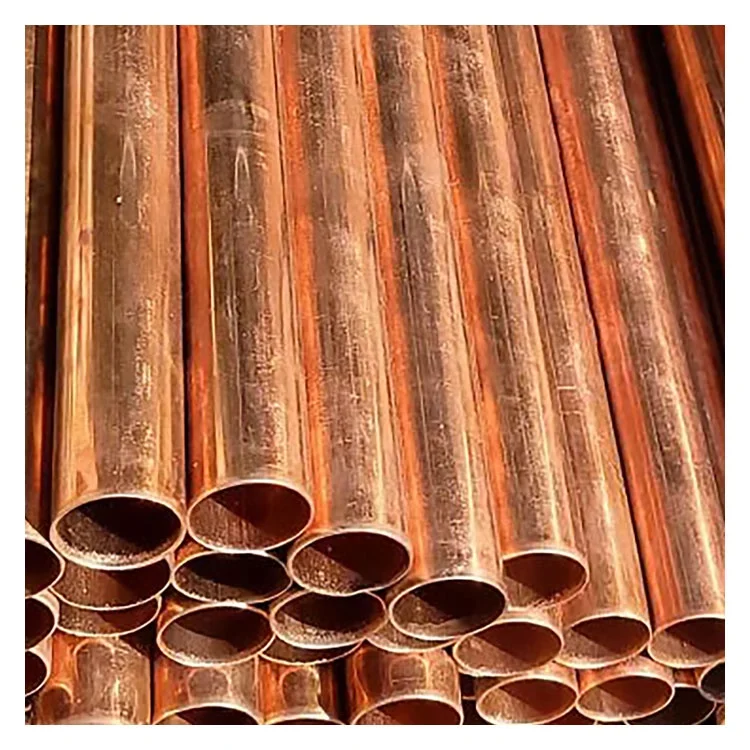 Hot Selling Copper Tube Insulated Round Brass Pipe Custom Shape Copper Pipe Price