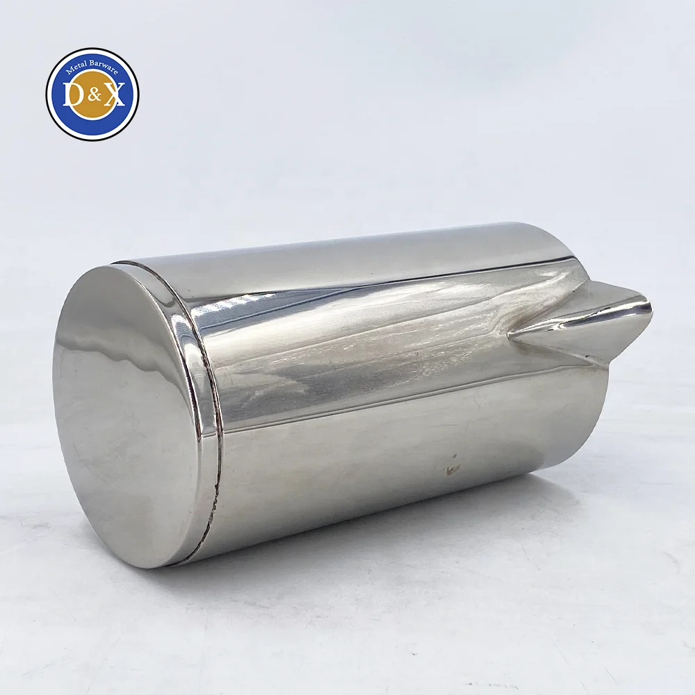 Custom Metal 2L Ice Water Beer Pitcher Jug Stainless Steel Tea Water Coffee Kettle