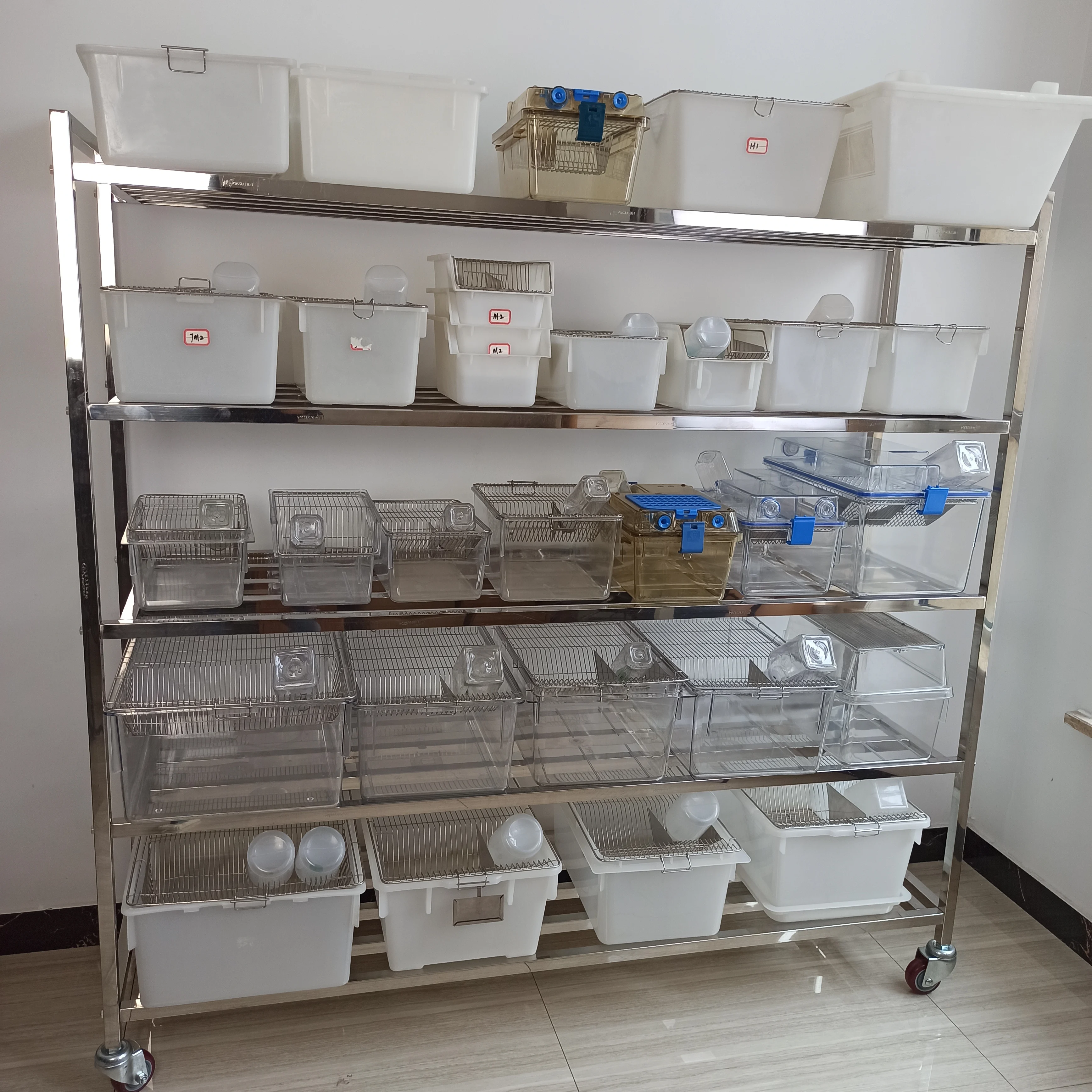 Высококачественная стойка из нержавеющей стали для крыс лабораторная бутылка воды клетка размножения грызунов мышей кормящих