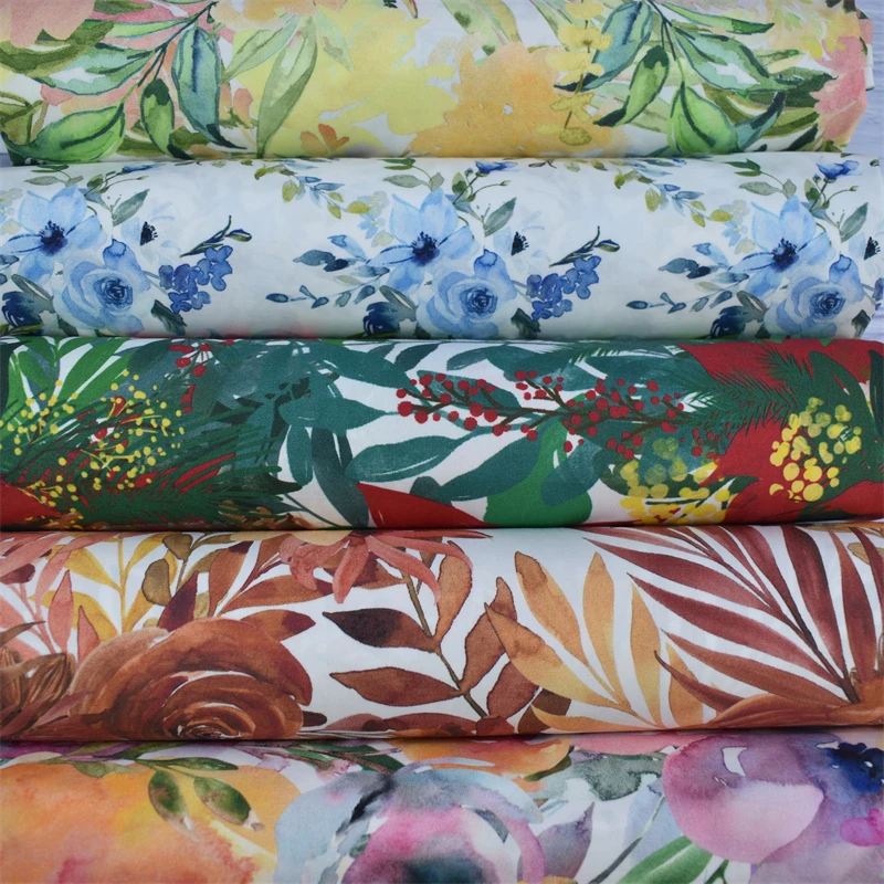 custom printing knit cotton jersey fabric coton fabric printed