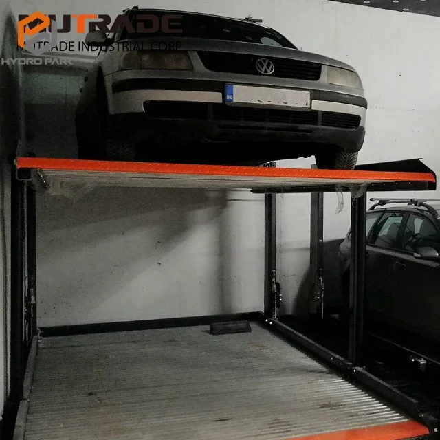 Четырехпочтовый Автостоянка Гидравлический Гараж автомобильный подъемник подземный