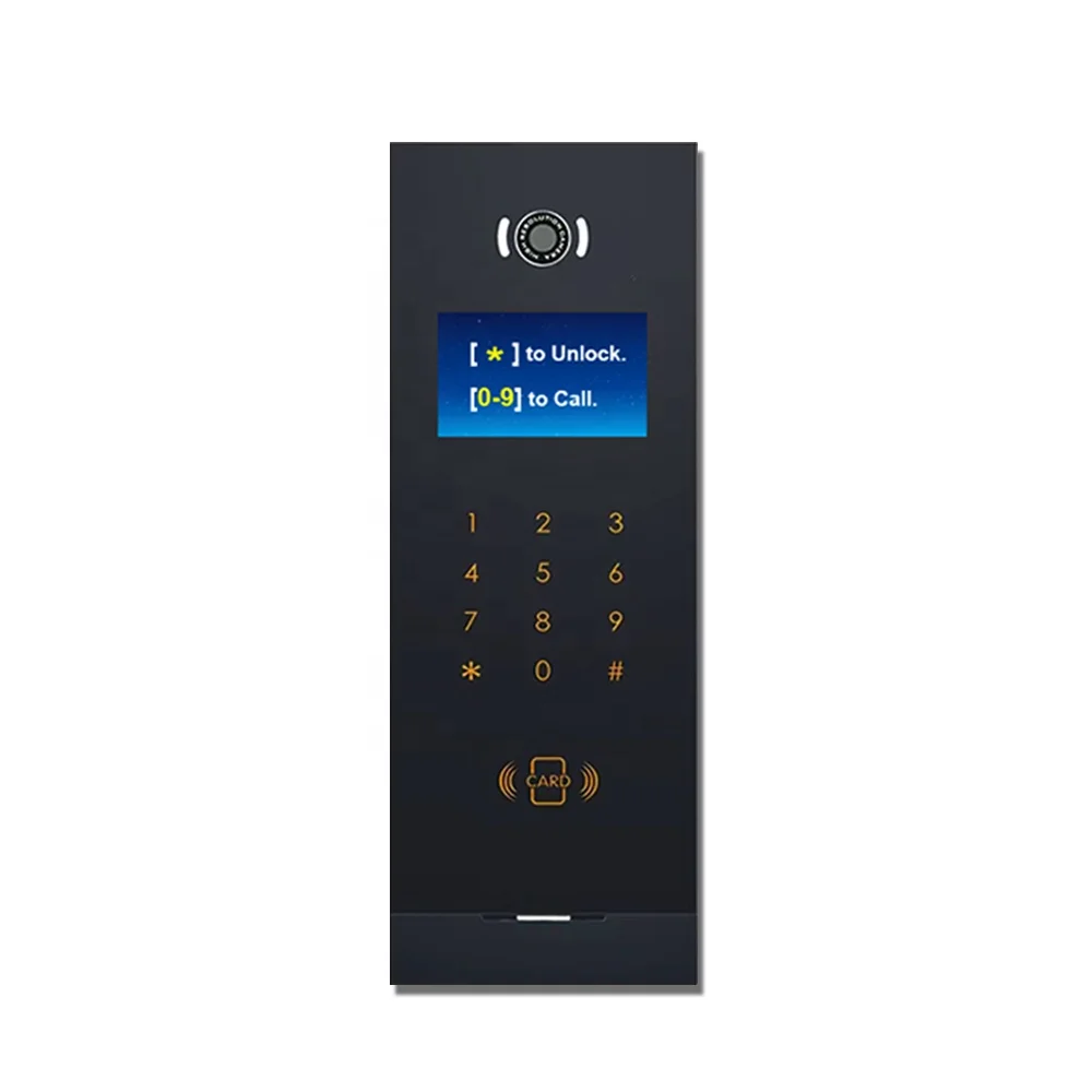 Wireless Aluminum Intercom Video Intercom System Telephone Doorbell Two Way Intercom Smart WiFi apartment villa Video Door Phone