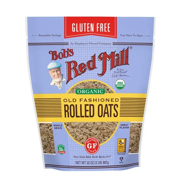 Factory Food Grade Sealing Pouch Flour Matcha Powder Dried Fig Apricot Smell Proof Macaroni Cereal Oatmeal Bags