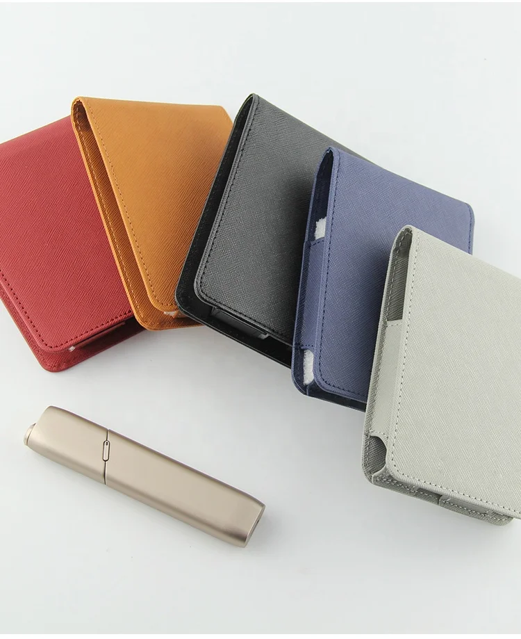 PU Leather electronic cigarette protective cover storage bag for iqos3.0 multi