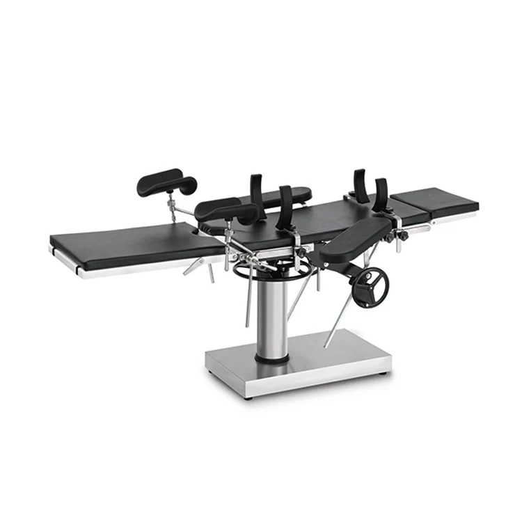 Cheap Hydraulic Steel Folding Manual Patient Hospital Medical Exam Table